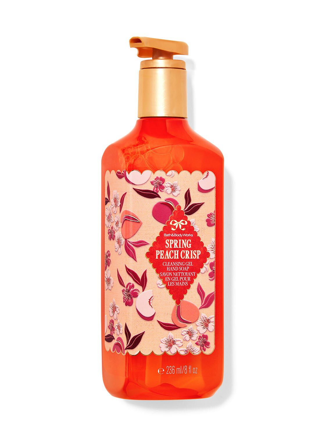 Spring Peach Crisp   Cleansing Gel Hand Soap